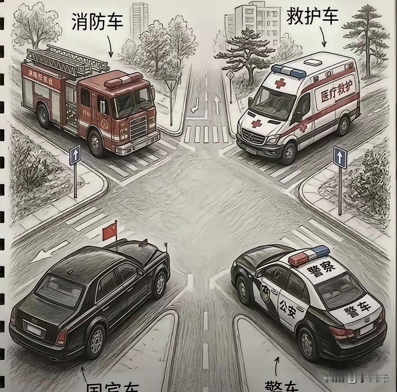 遇到这种情况谁该先走