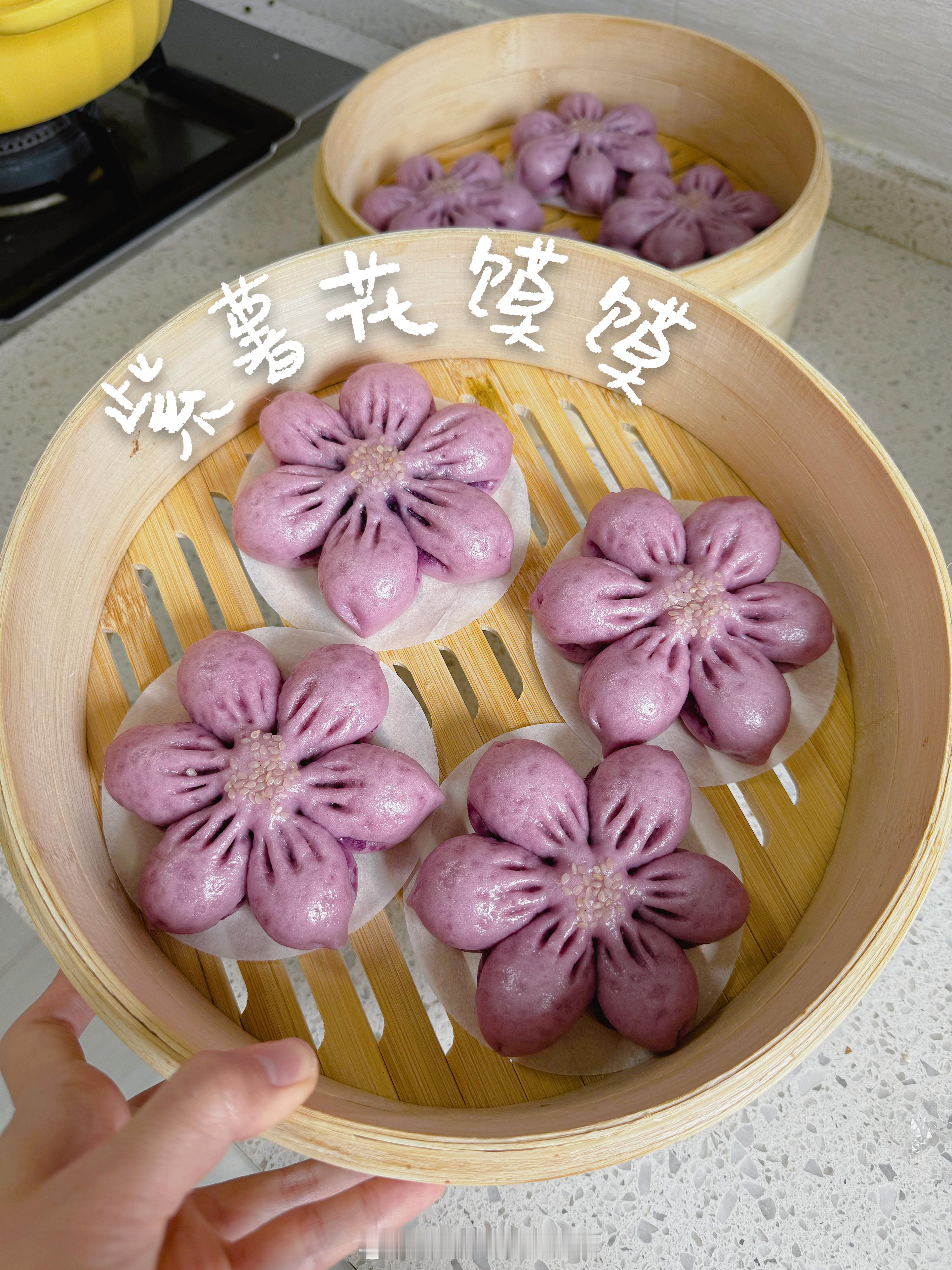每周备餐～下周早餐-紫薯花馍馍我的美食日记我的宝藏食谱宝宝早餐​​​