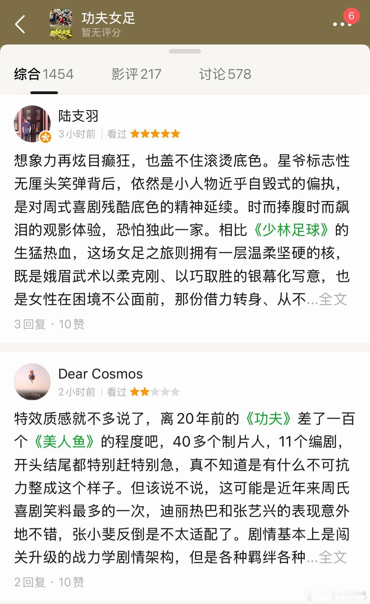功夫女足好看没想到啊没想到，《功夫女足》口碑两极分化，弄得云里雾里的，看影评也