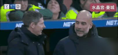 当所有人都以为他们在争吵时，瓜迪奥拉正借给对手一支笔。英超第16轮，曼城2-