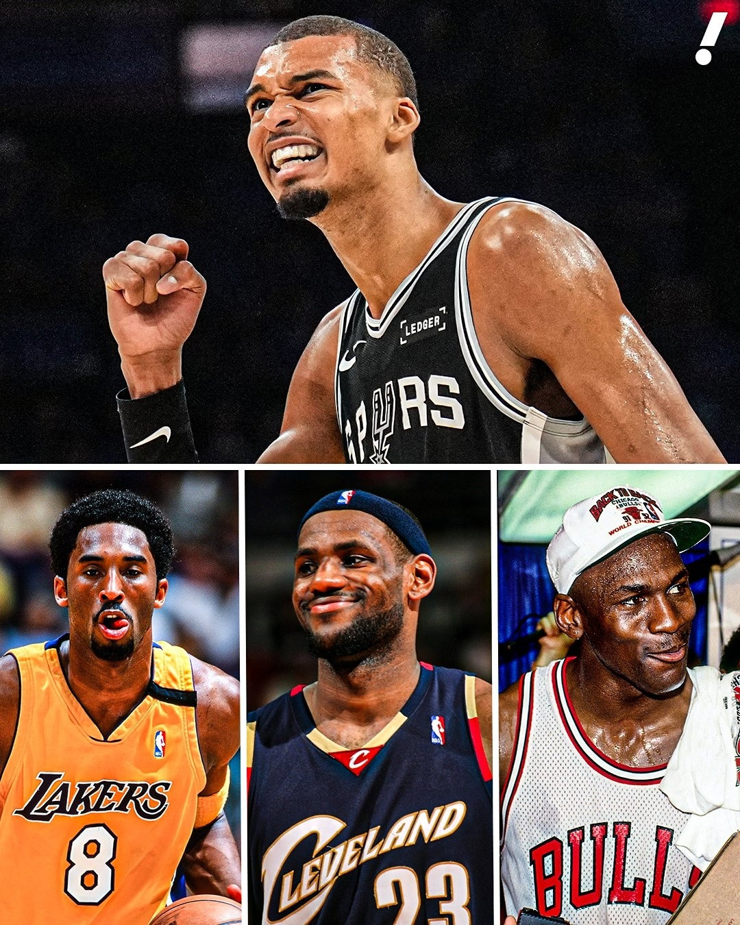 NBA文班亚马仅用了三个赛季就将迎来他的NBA总决赛首秀！这比科比、勒布朗和乔