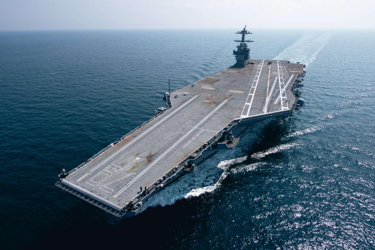 JFK完成验收海试