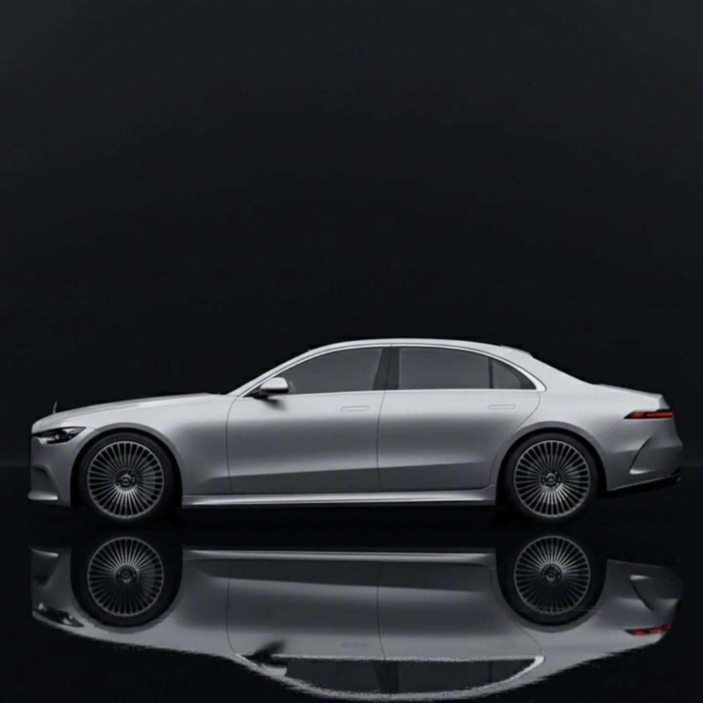 新奔驰S级外媒渲染图。这感觉行么？​​​