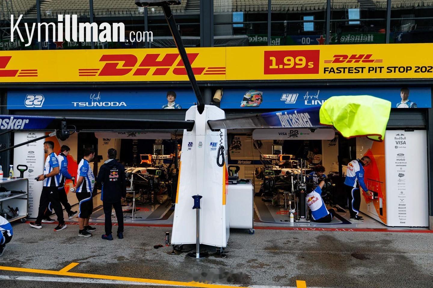 劳森和角田这站的新工位准备完毕F12026f1荷兰大奖赛
