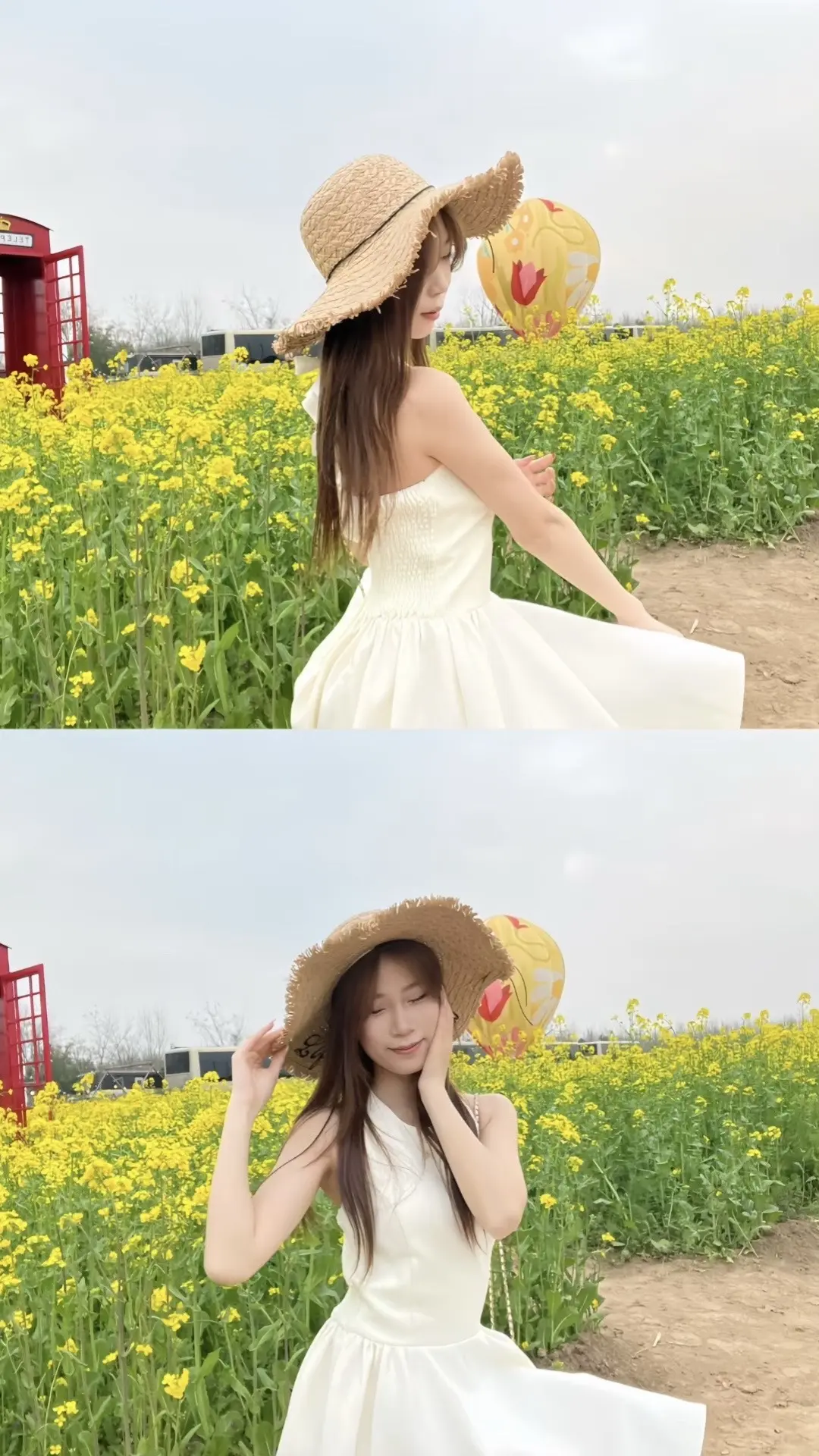 春天来了⾏追⻛拾野