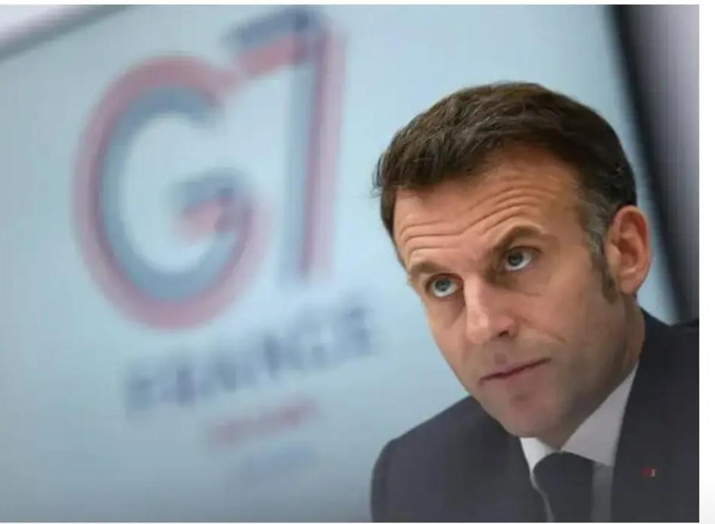 4月1日下午，法国总统马克龙在东京访问期间，虽然和高市早苗的会见还没开始，但日本