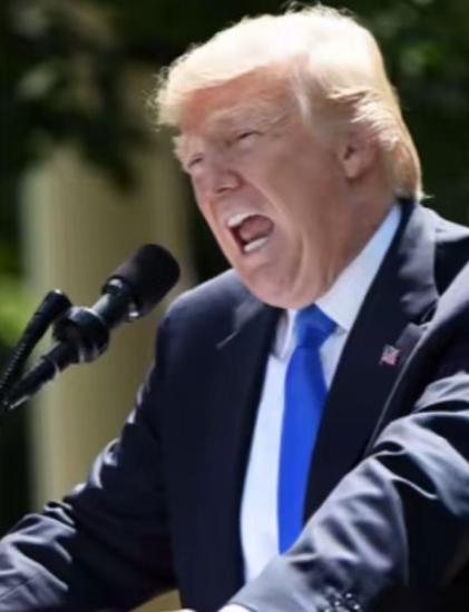 现在全世界的人都应该感谢特朗普，毕竟要不是特朗普，美国在人们眼中的形象很有可能还