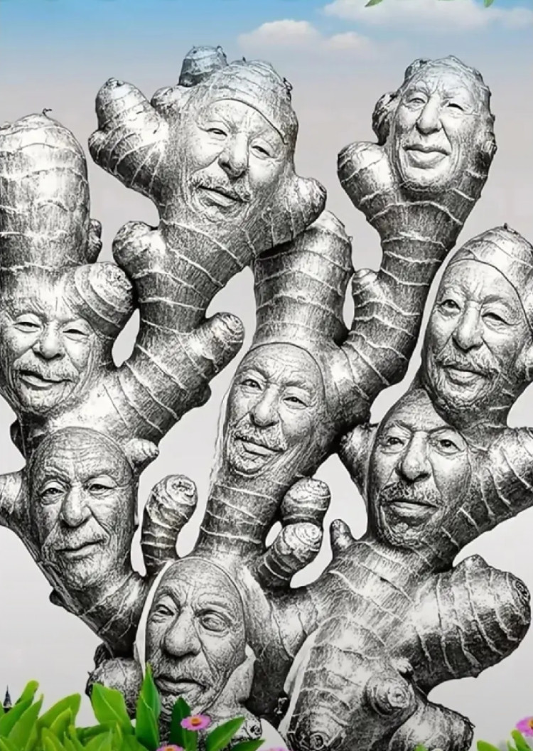 图中有9个人，能找到的证明大脑还很年轻！
