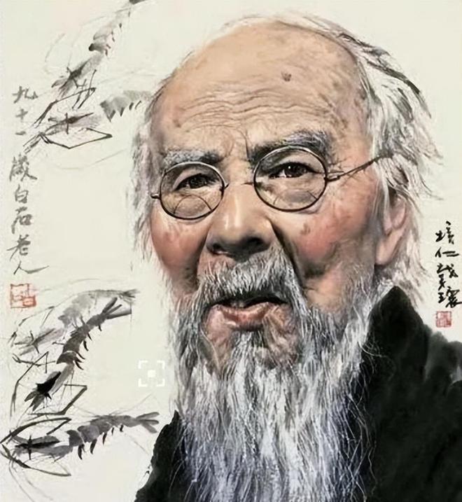 一天，齐白石给人画虾，画完后，客人不加钱，却非要他再画一只虾。无奈，齐白石只得提