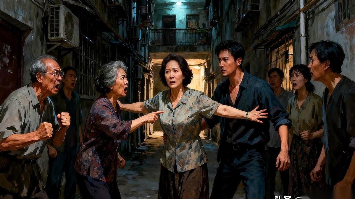 “别打了！你们别打他！我们是真爱！”这是我听过最黑色幽默的笑话。她疯了一样护