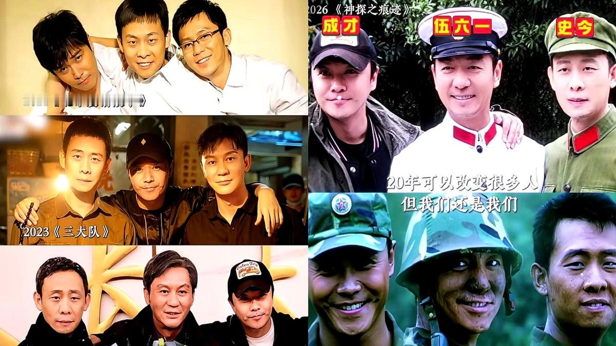 时隔20年，陈思诚在新剧《神探之痕迹》里，把张译、李晨、邢佳栋又凑到了一起。这波《士兵突击》的回忆杀