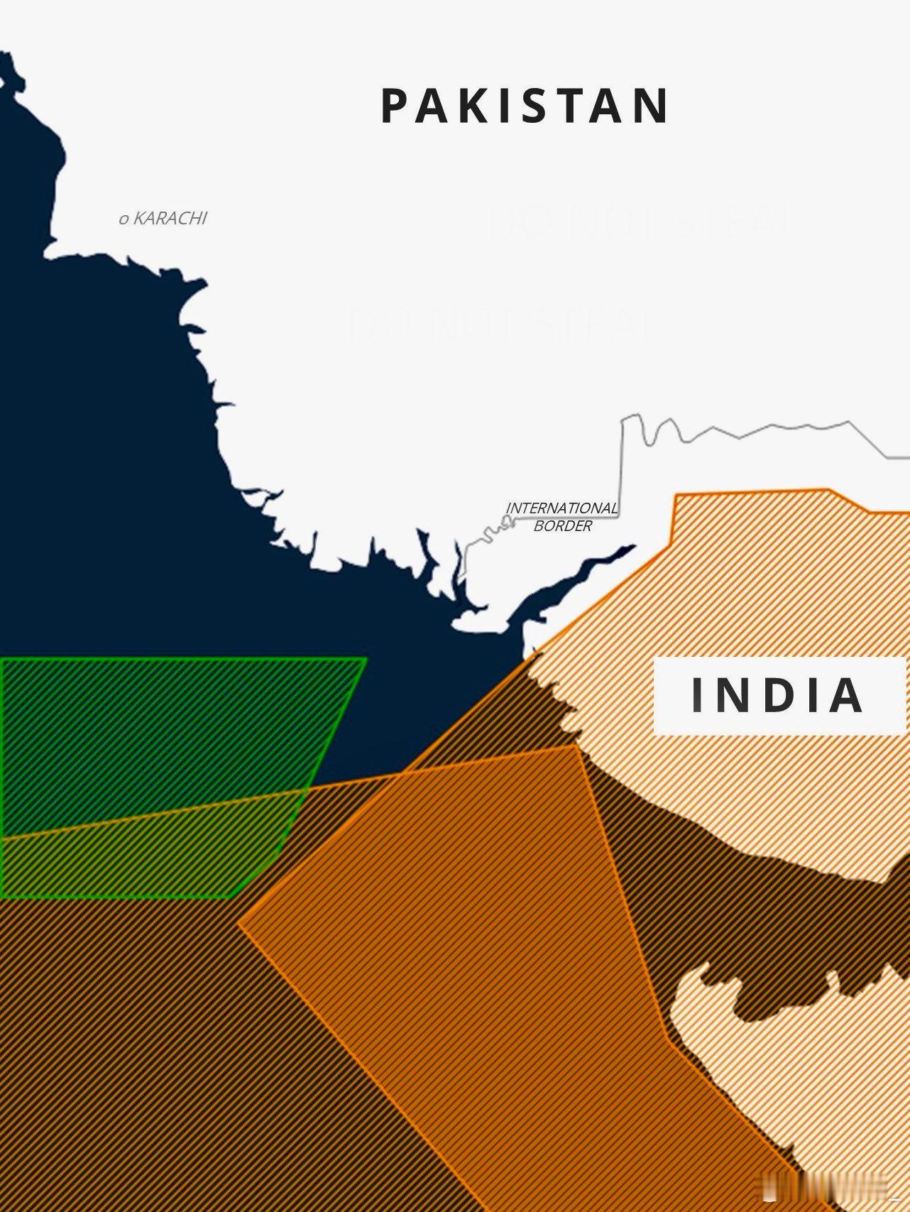 印度前几天发布涵盖巴基斯坦外海的海军演习区域后，巴基斯坦昨天针锋相对，发布了与印