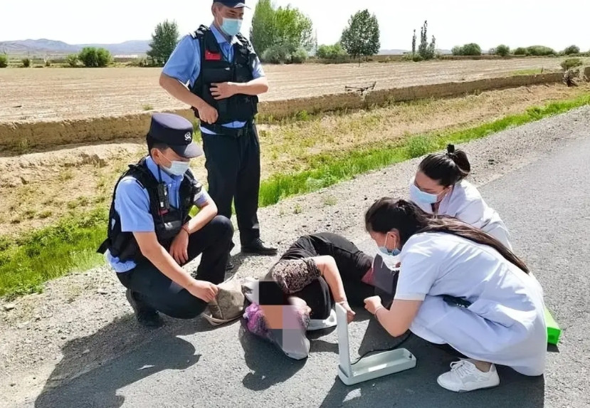 昨天下午，赵先生开着联合收割机去抢收小麦，感觉头晕乏力，手脚不听使唤，眼前一黑，