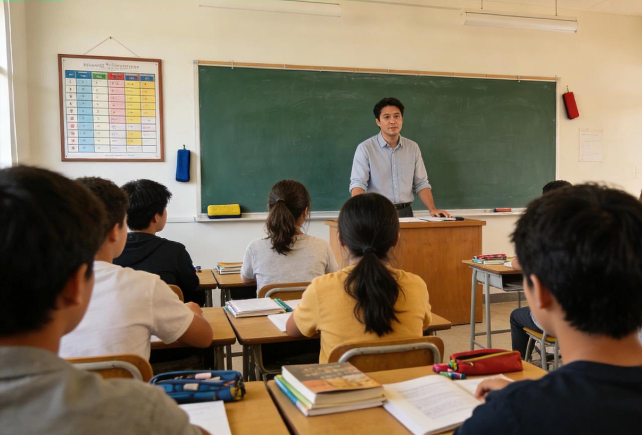 上午倒数第二节课，正在办公室里面批改试卷，突然，隔壁教室里面传来剧烈的嘶吼声，声