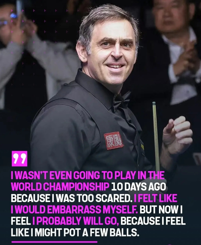 奥沙利文经历了世界公开赛之后表示自己可能有信心出现在世锦赛上。奥沙利文说：“