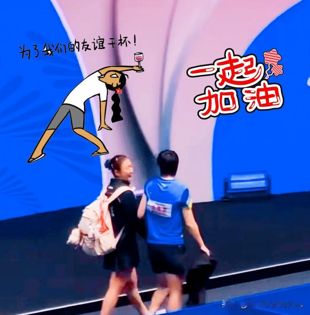 谁懂啊！陈梦0-4输给王曼昱后，这一幕直接圈粉无数！现场网友拍到的画面也太