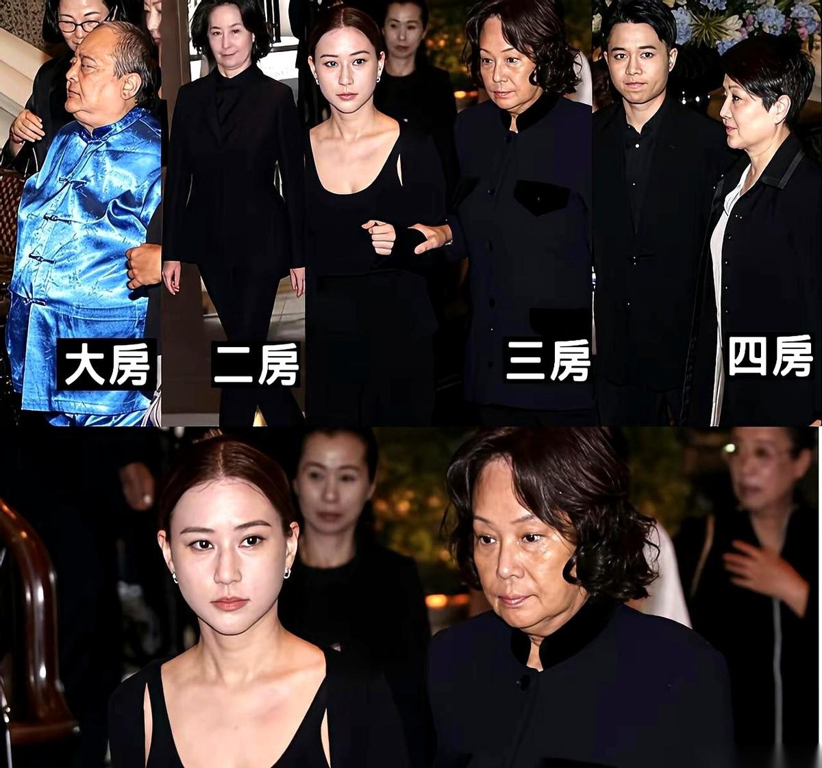 何家一场大葬礼，镜头黑压压扫过去，三太陈婉珍的两个亲孙女，连面都没露。现场全是