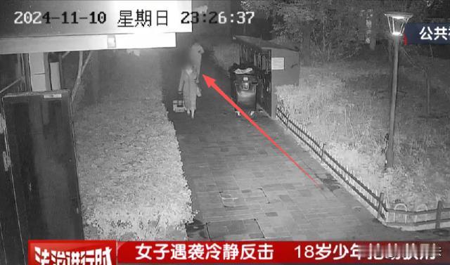 北京顺义，女子小李晚上加班后独自回家，没察觉身后有人尾随。打开出租屋门时，18岁