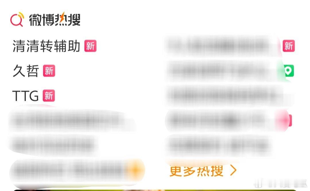 今天的热搜​​​