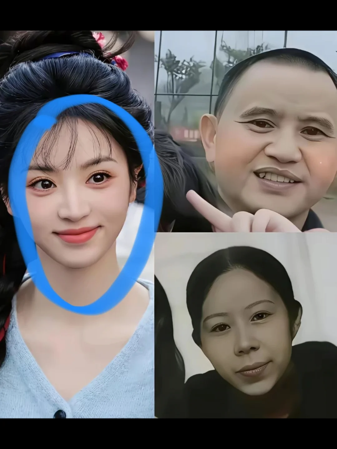 女儿像爸爸！具象化了！