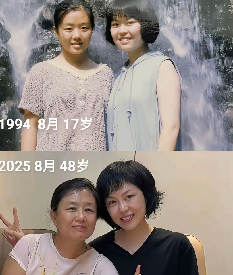 网友:同样的年龄，不一样的命运！说好的一起长大，一起慢慢变老，感觉你却先老了