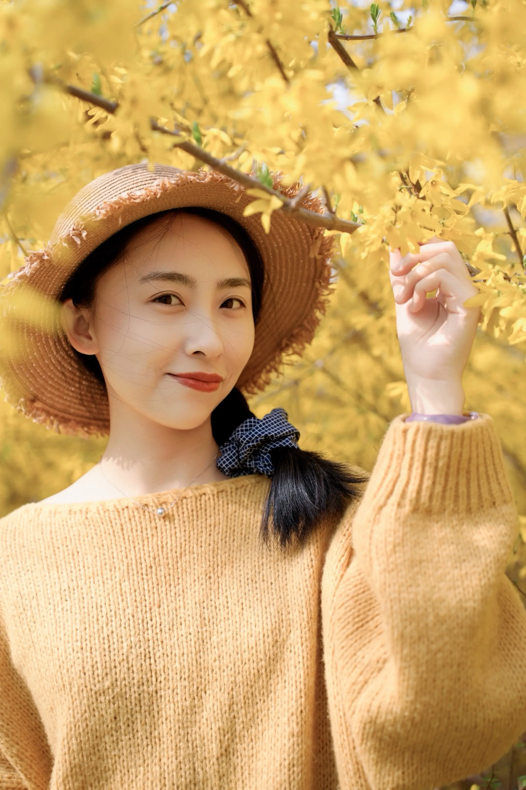 “你我都像花一样，往春天里赶”     摄影师