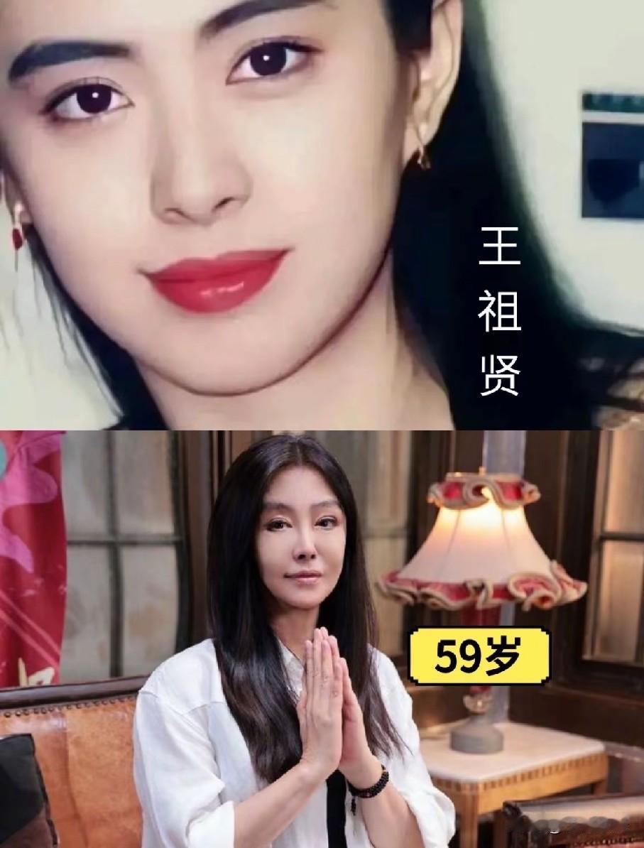 59岁王祖贤久违露面，港风女神的美，从不止于皮囊近日，王祖贤做客访谈节目《