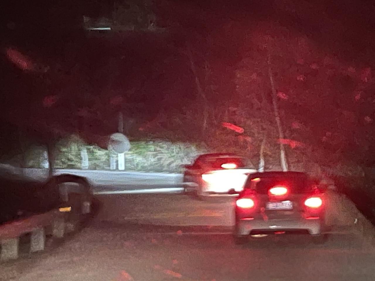高速堵车到底该不该走国道？大半夜的百度地图把我带到盘山公路上山，国庆湖南回深圳到