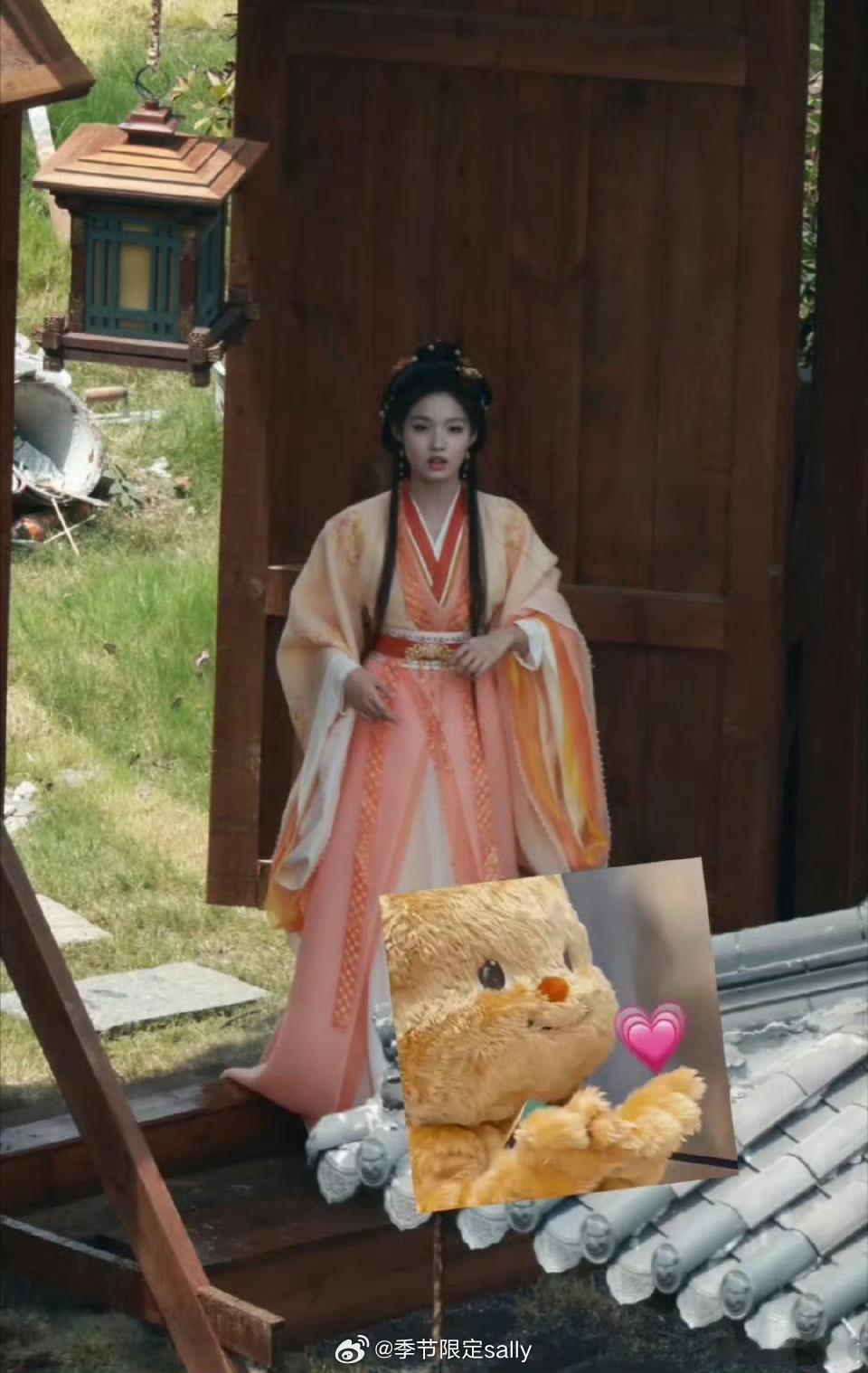 艾米第一部古偶女主的造型​​​