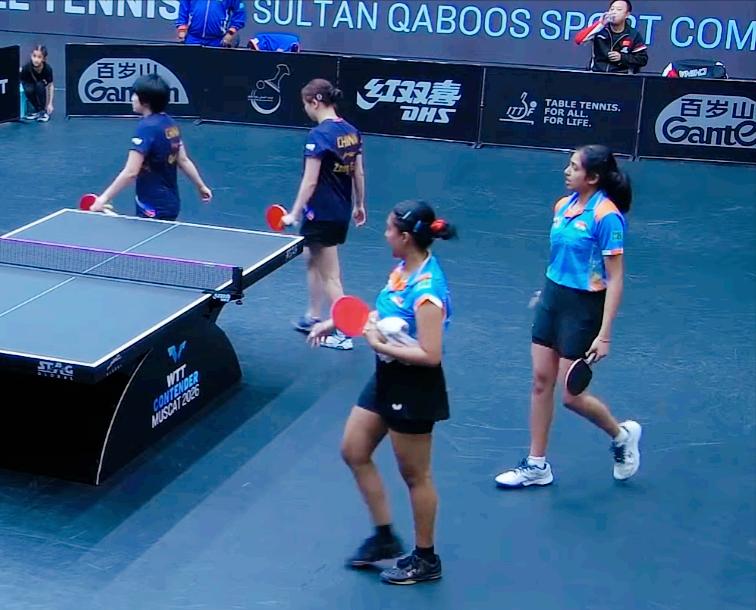 恭喜！覃予萱/纵歌曼晋级决赛！中国队包揽女双冠亚军！覃予萱/纵歌曼3-1战胜