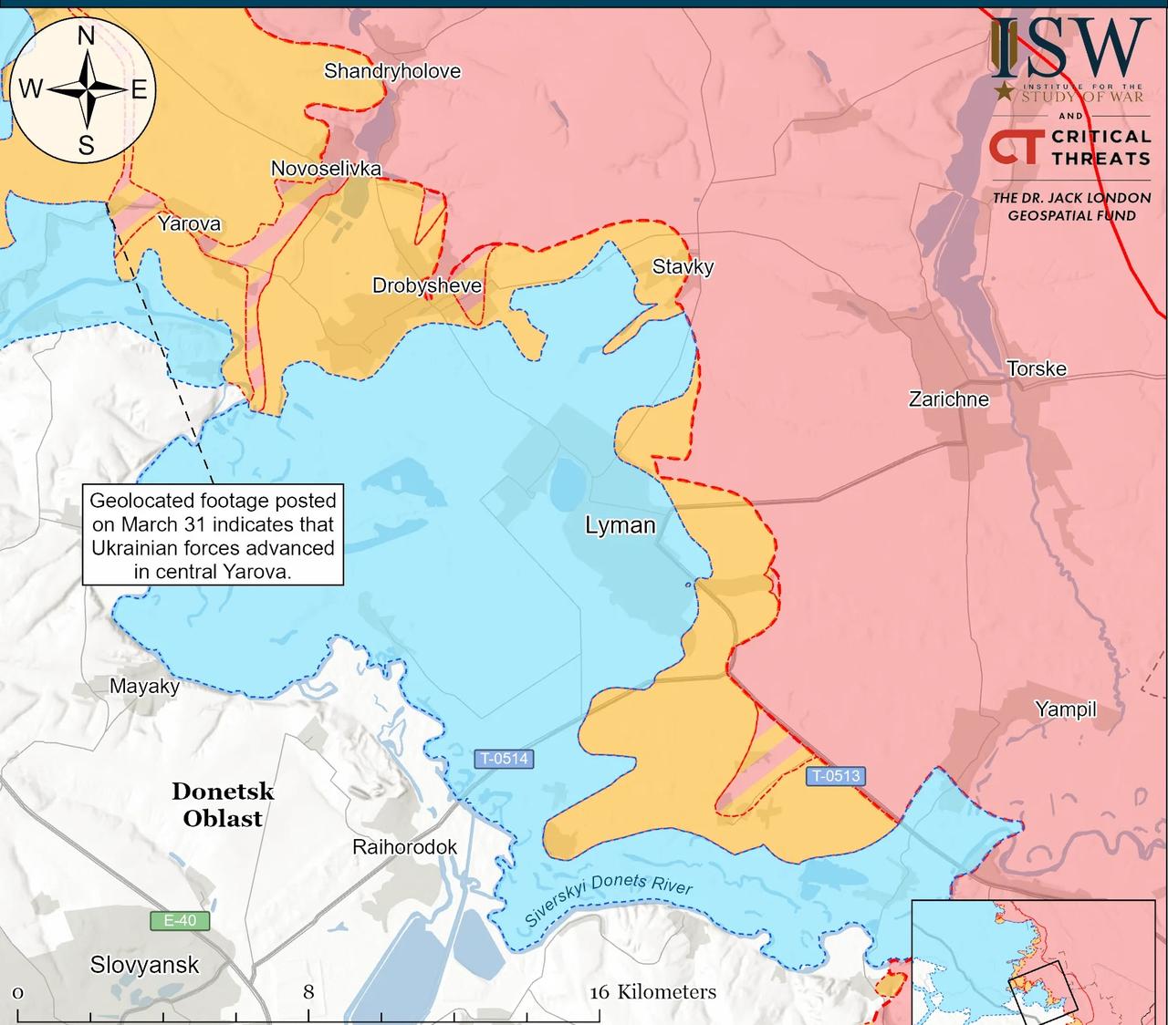 决战双子城之外围争夺：乌军在红利曼北部推进，俄军抵近康斯坦丁诺夫卡南郊3月
