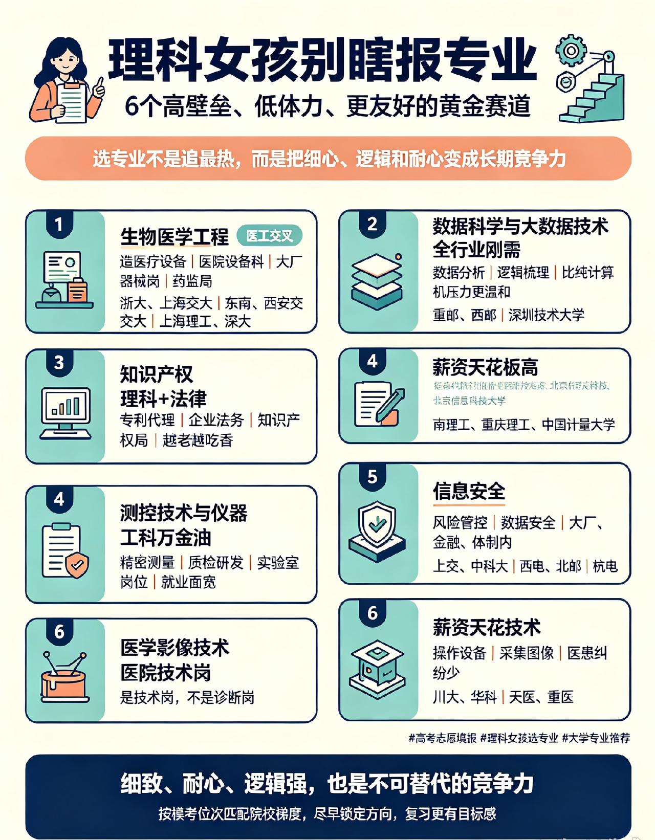 说句实话！高考真正拉开差距的，不是那几分，是志愿表上那几个空格！家里有理科