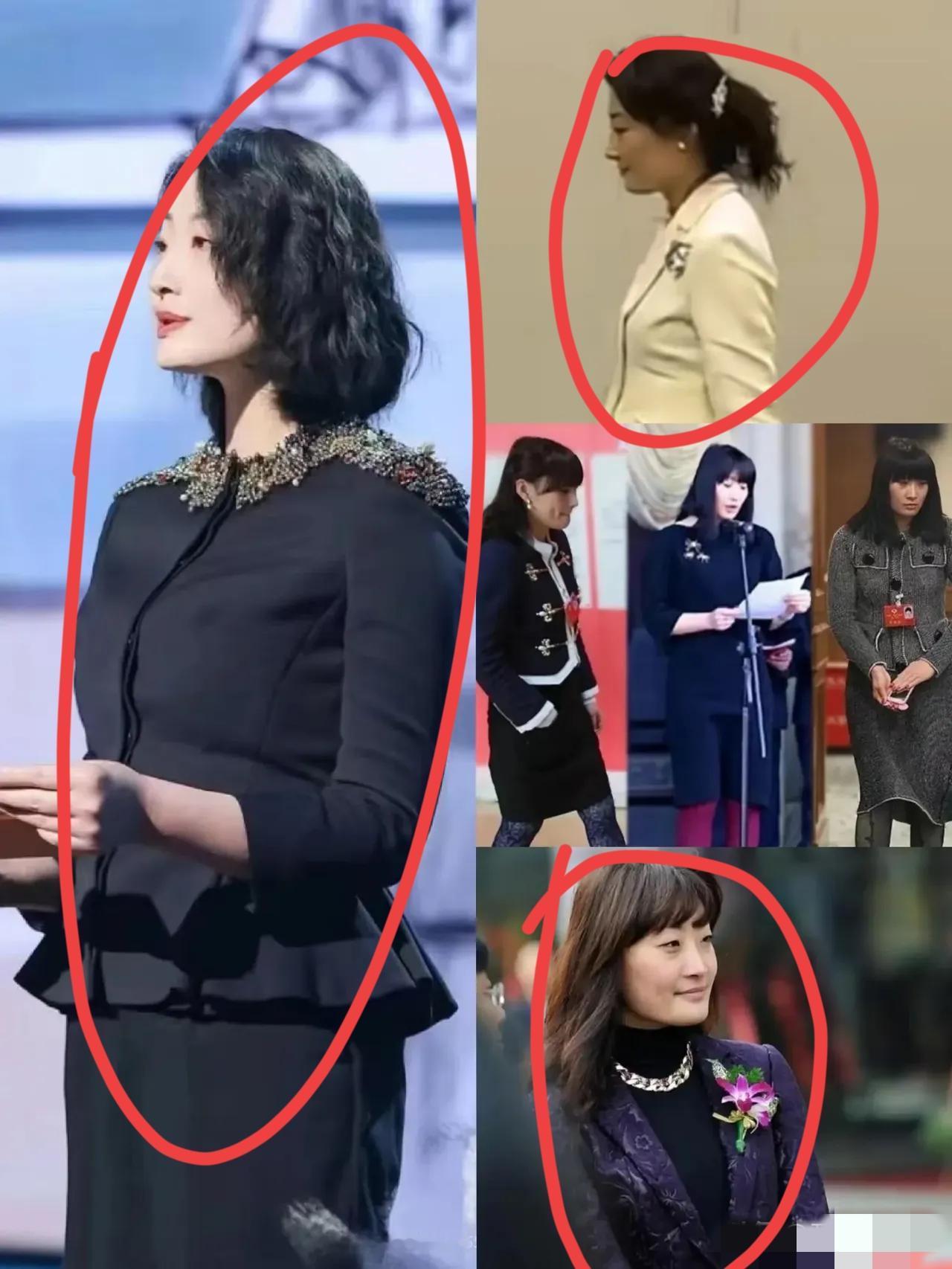 大家发现了吗？宗馥莉这人哪哪都好，但就是有一点特别不好，那就是她有点含胸驼