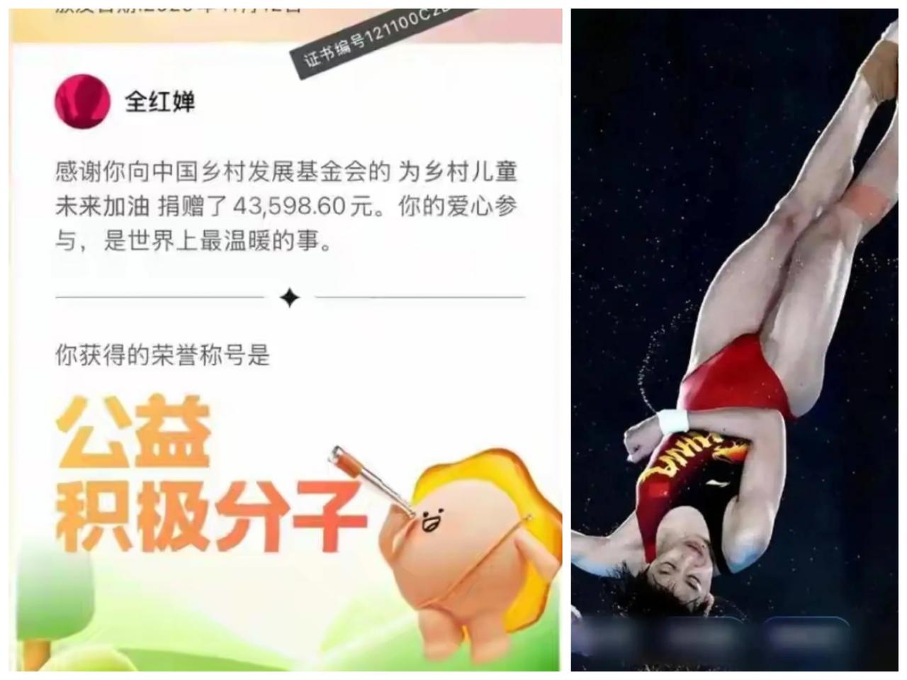 全红婵的成绩已经足够辉煌，全红婵的贡献已经足够优秀。为什么还有人质疑这个棒丫