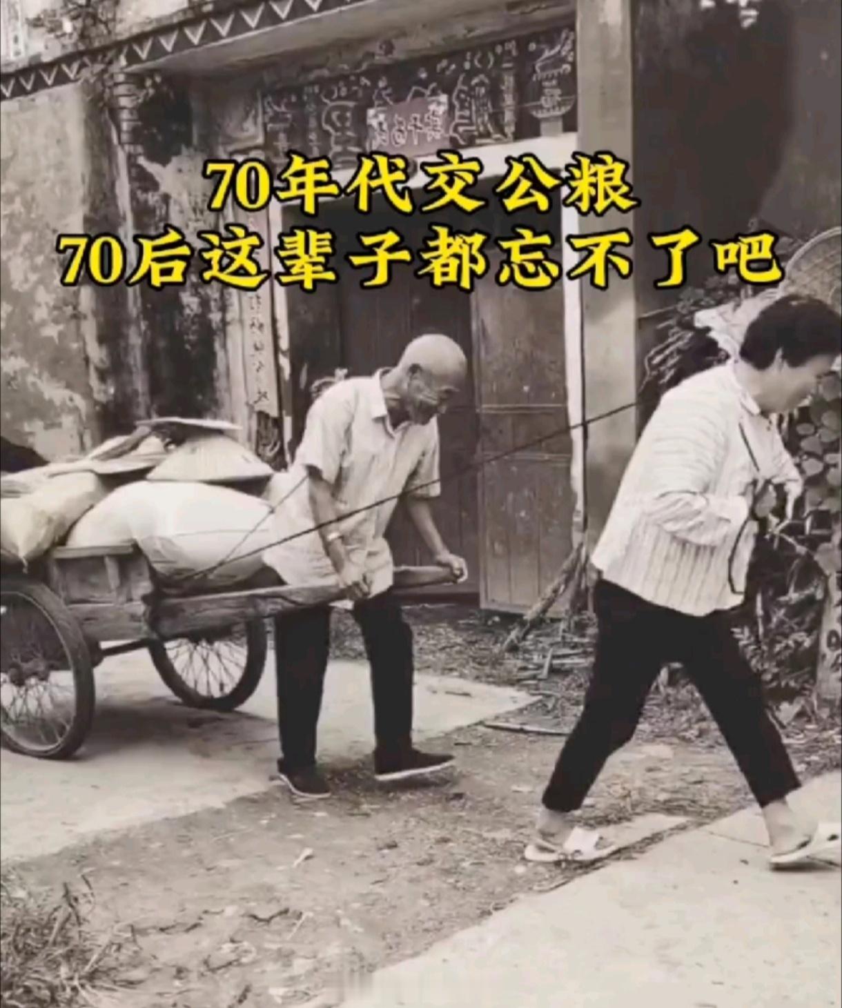 农民交公粮养老金1980年到2005年，农民交公粮的方式，由生产队转为个人，每