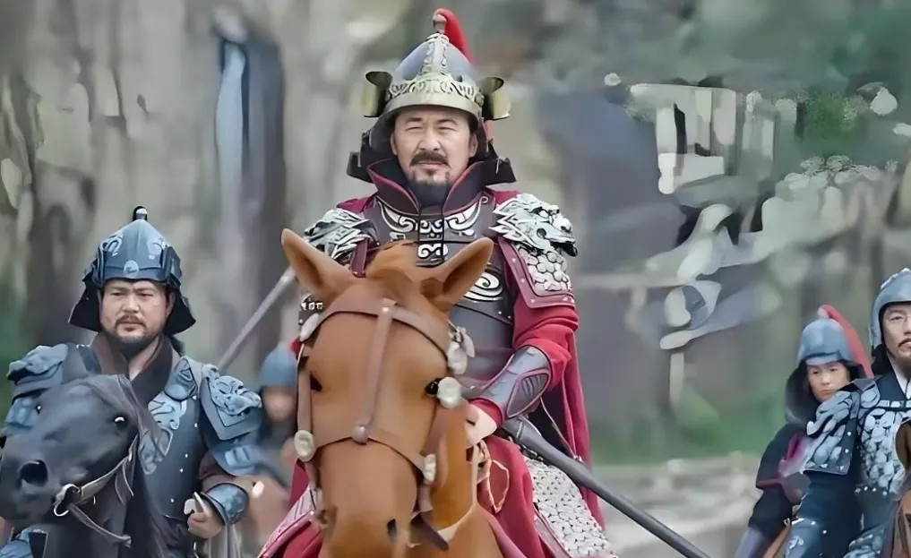 陈桥兵变后，赵匡胤带甲士入宫，符太后将幼帝柴宗训护在身后，质问：“你对得起先帝的