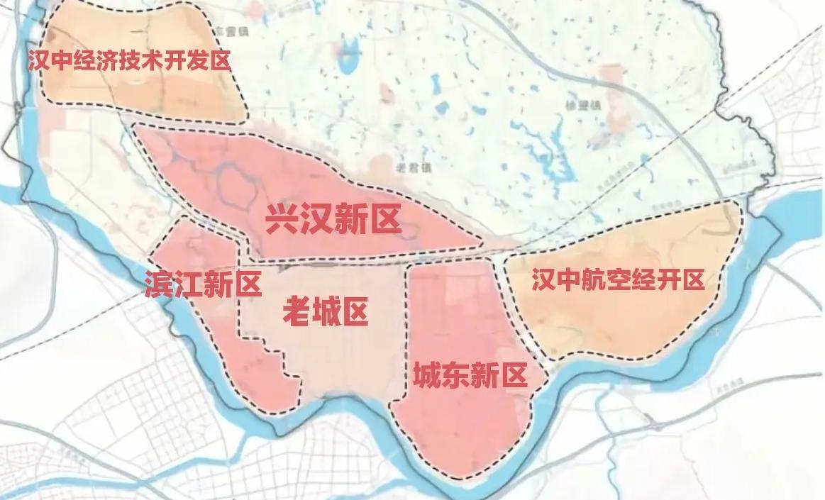 汉中城市发展的思路确实值得探讨。当滨江新区趋于饱和，老城区又需保护历史风貌时，集