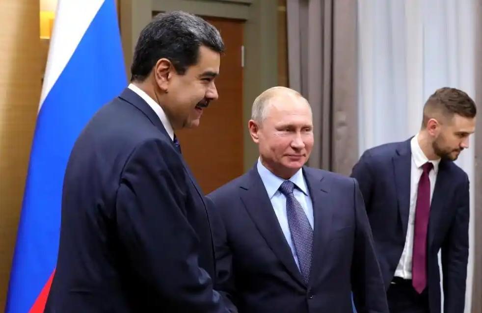 几天前特使访问委内瑞拉，大V们说马杜罗不慌，因为身后有两个大国力挺。2024年以