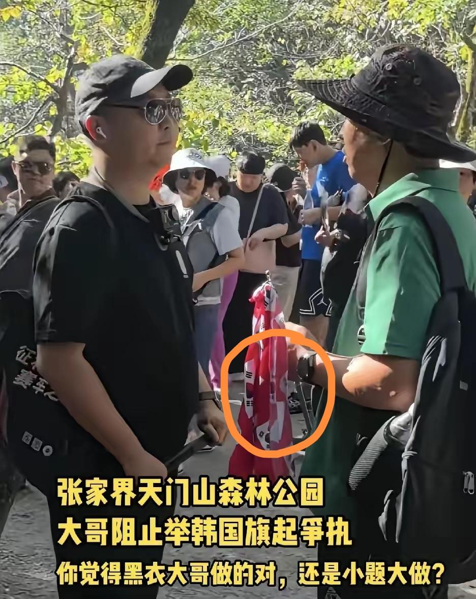 [吃瓜]关于张家界的事，一群公知腔调的博主“口径一致”，都说“黑衣哥”是为了