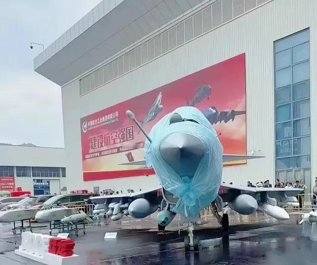 J-10c：下次航展的时候也得给我搭个机棚，还有把这该死的塑料布拿的远点。