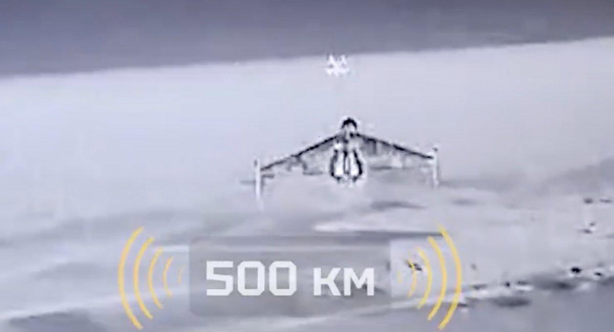 乌克兰军队首次击中从500公里外2架Shahed无人机报道，乌克兰无