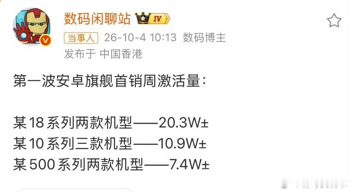 Mate90在3天的激活量相当3家友商一星期的激活量了！Mate90在3天的激