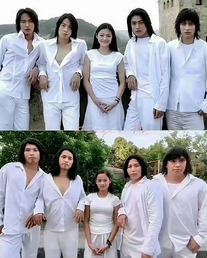 上图的流星花园，下图又是什么