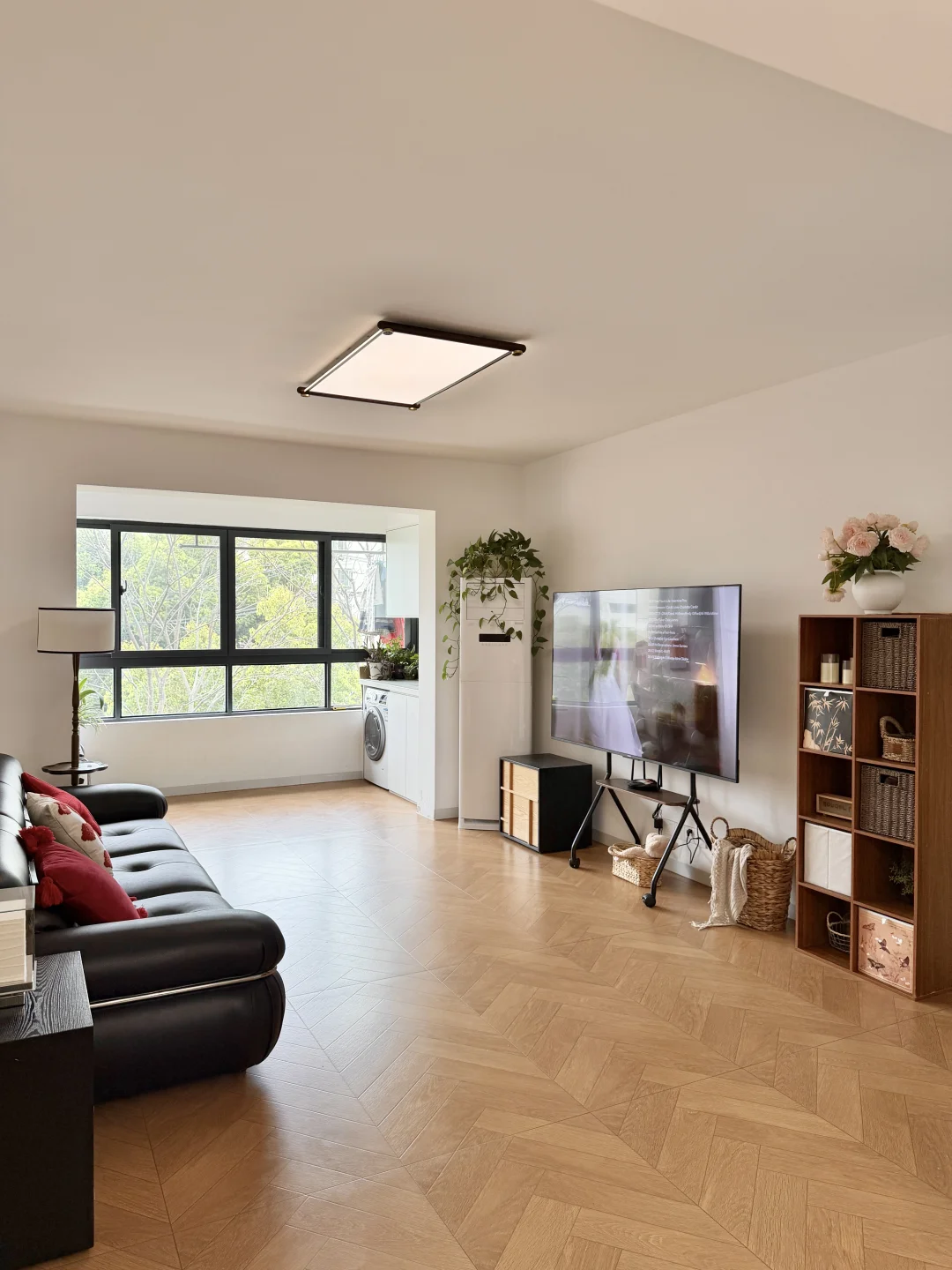 无吊顶无背景墙！明亮干净就够了！