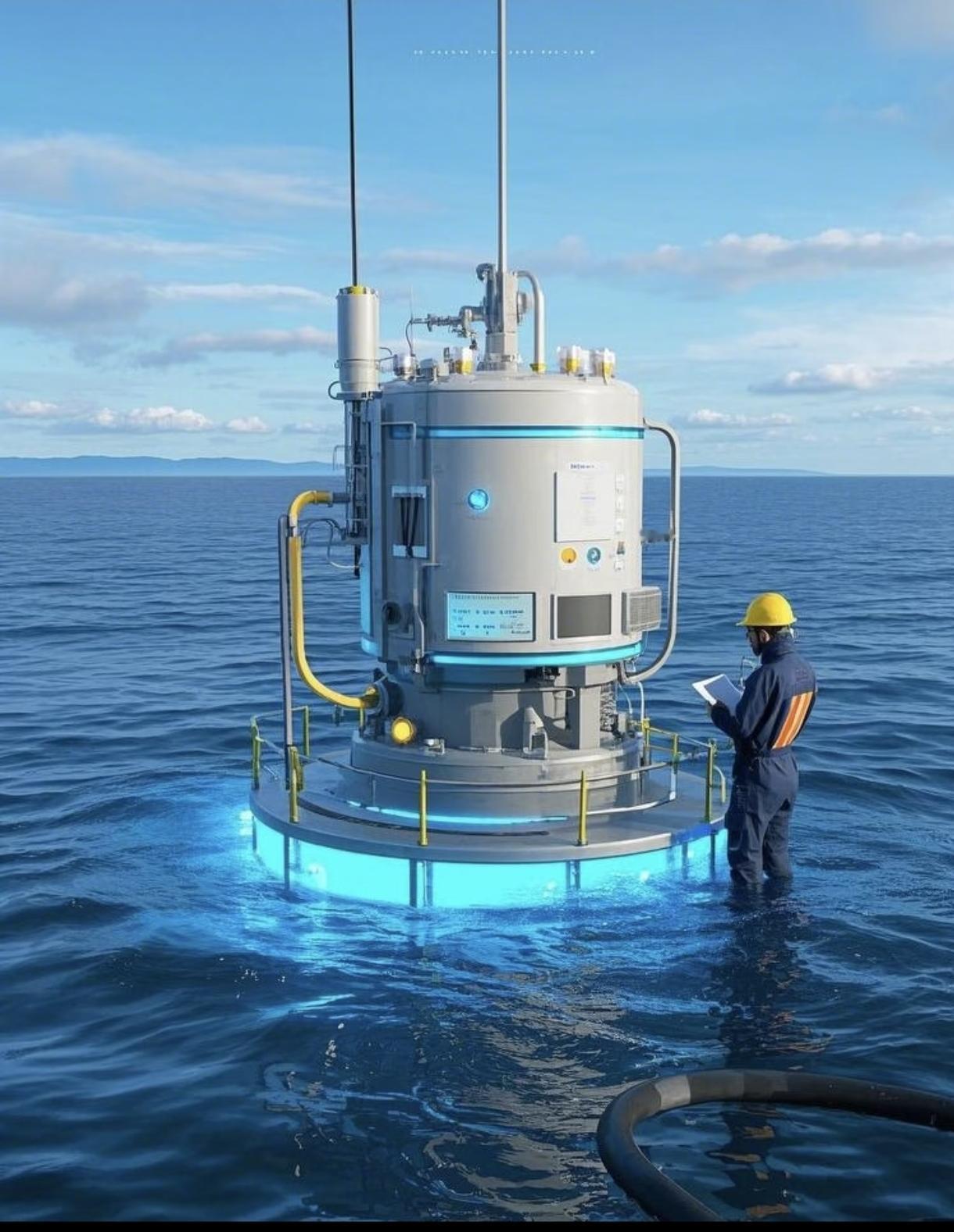 覆盖地球71%面积的大海，未来可能变成取之不尽的“燃料库”，舀一瓢海水就能提炼出