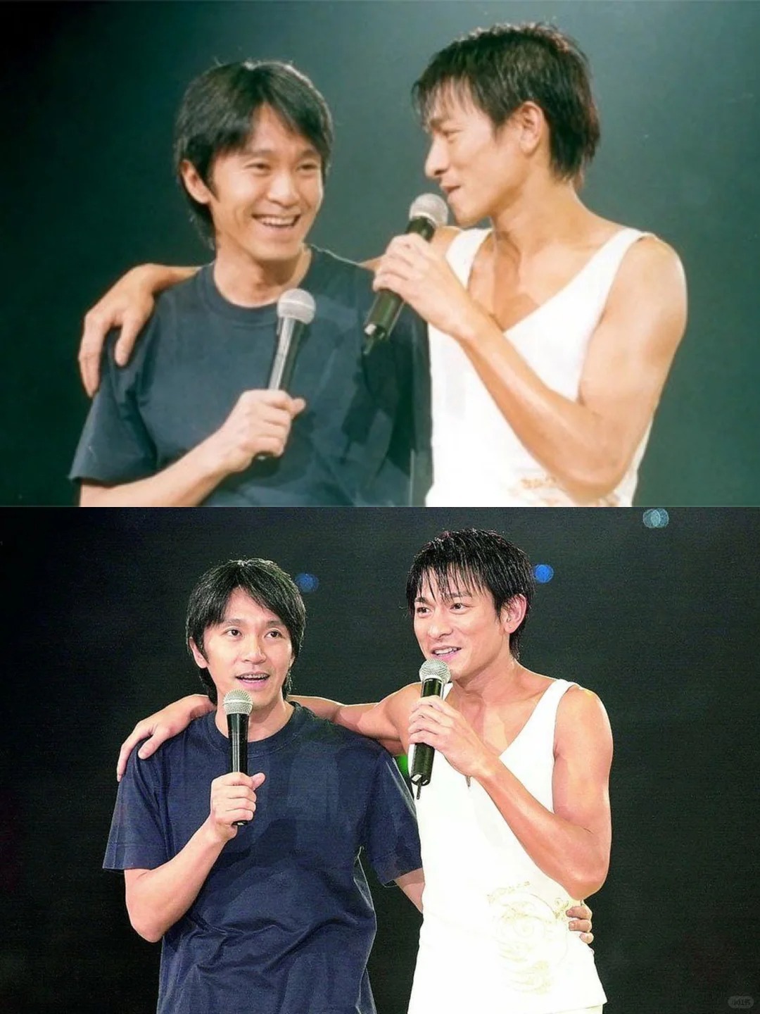 星仔与华仔。​​​