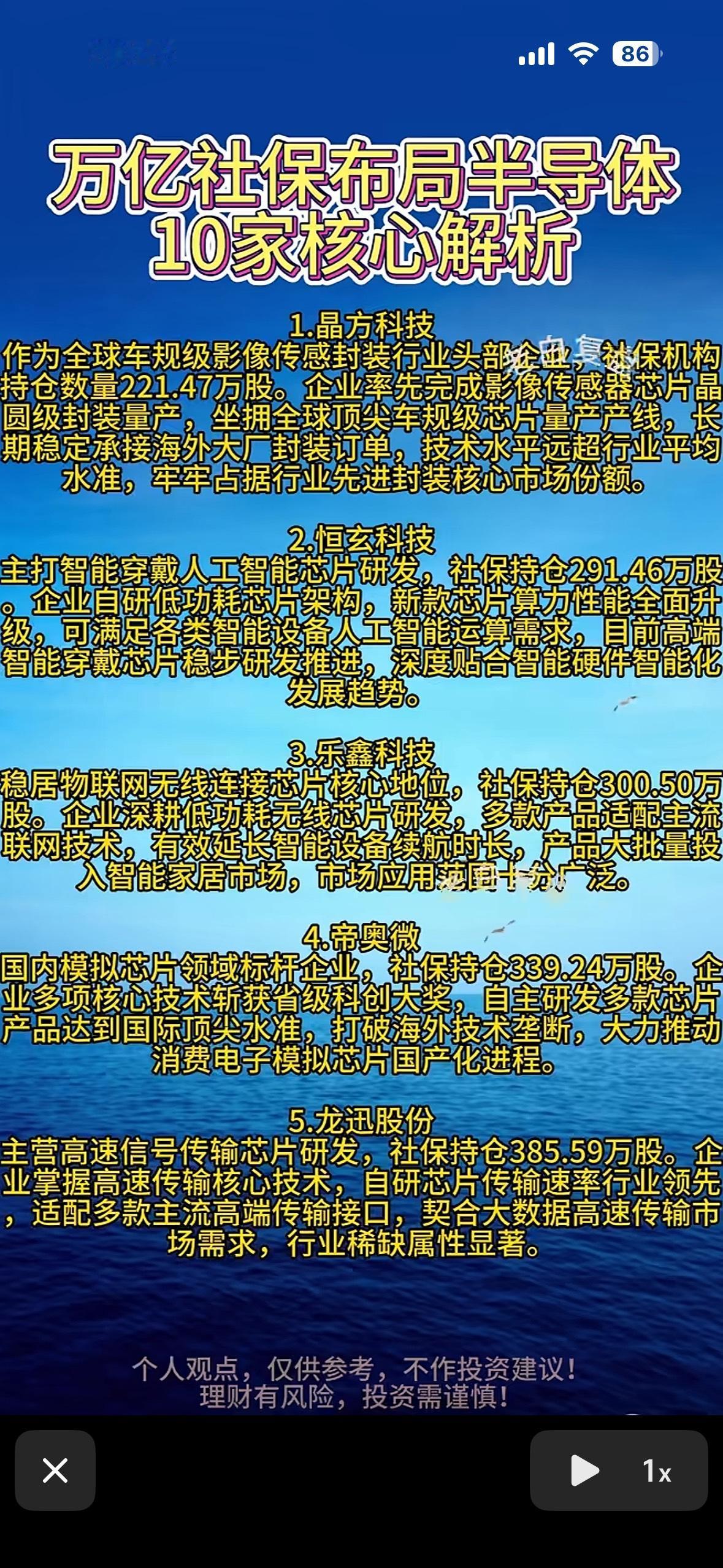 万亿社保布局半导体10家核心解析，带你解锁行业新机遇！🚀💰半导体这玩意儿