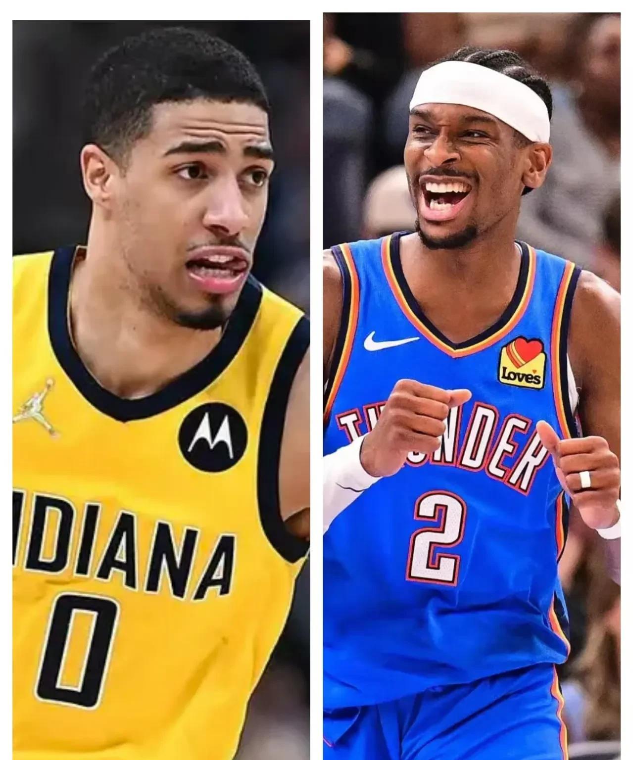 NBA总决赛G5，亚历山大与哈里伯顿根本不是一个级别！亚历山大，出战38分钟，