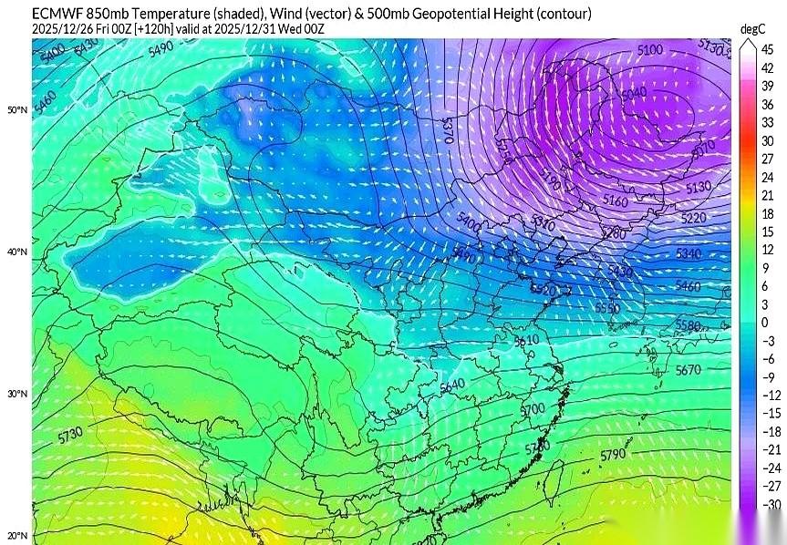 跨年这股冷空气，又变卦了。真的，又变了。我感觉它不是来降温的，是来跟我们玩心