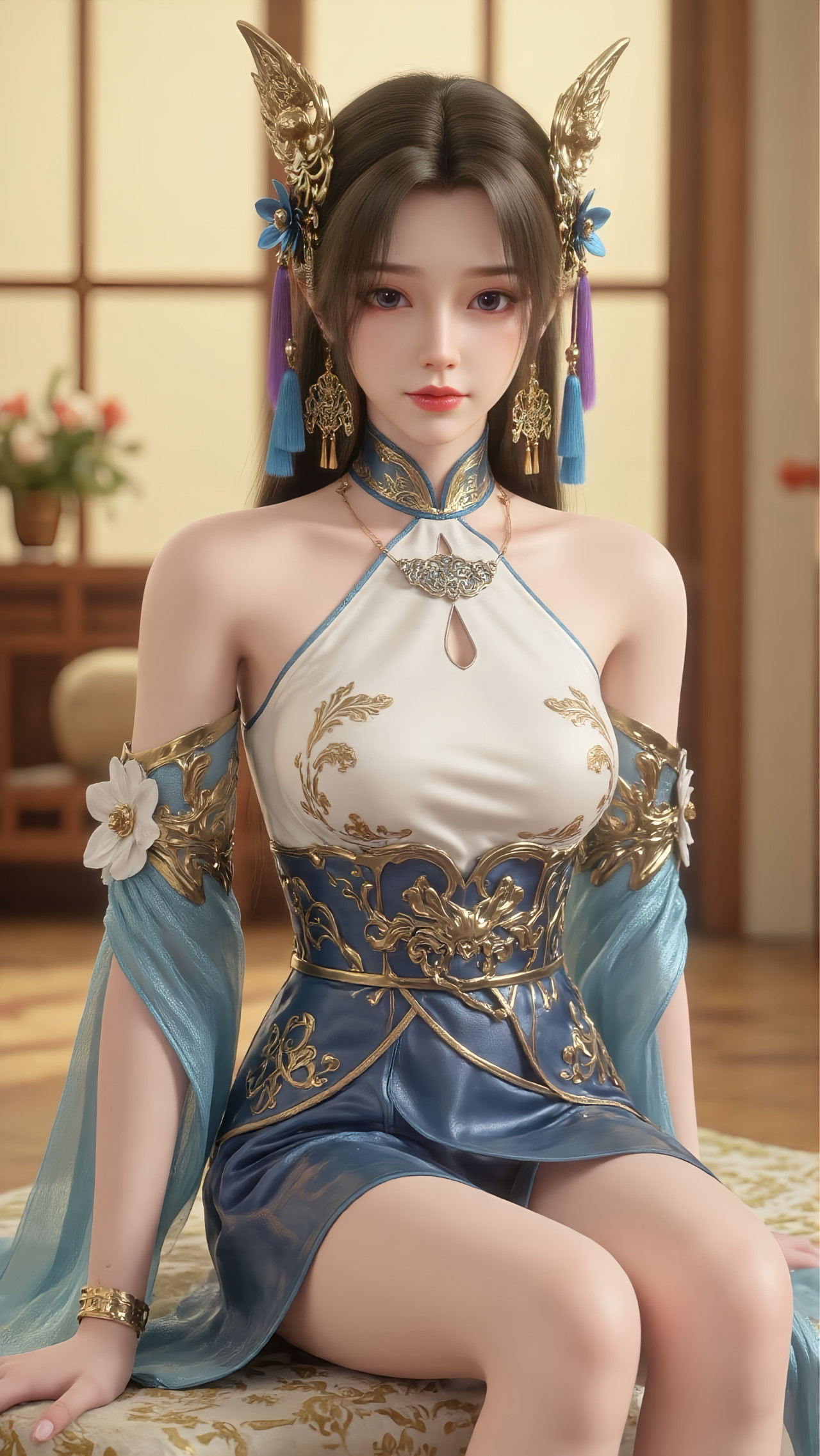 氪金玩家璎珞【精致美图】全是半身照，但能看的更精细！​​​